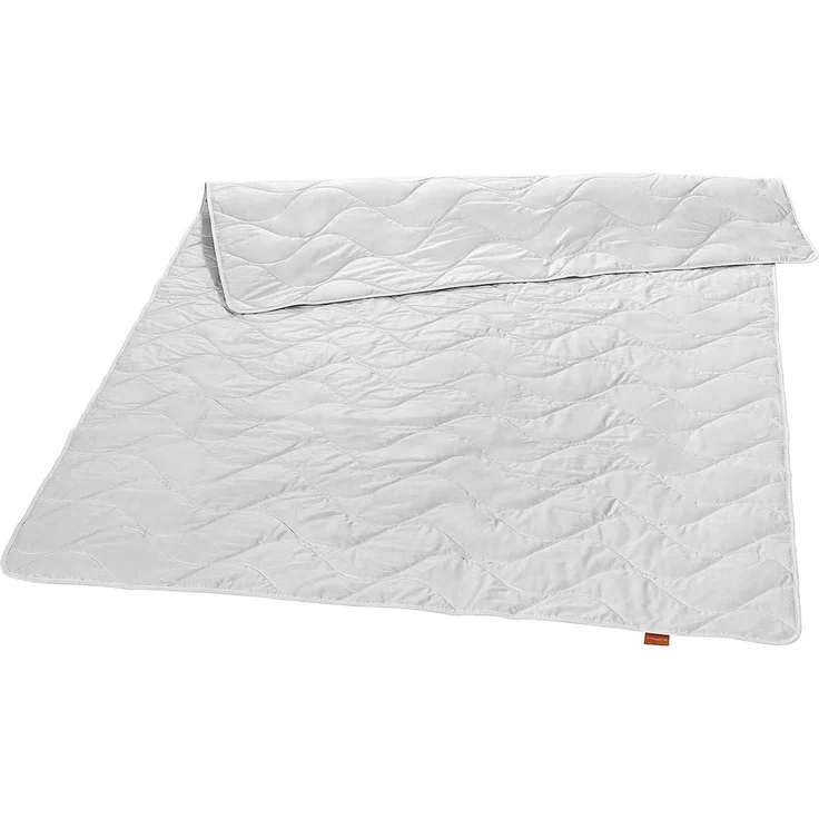 sleepling Sommerbettdecke sleepling Wildseidendecke, Füllung: 100% Wildseide, Bezug: 100% Baumwolle, Leinwandbindung, Milbendicht, Made in Germany – Bild 5