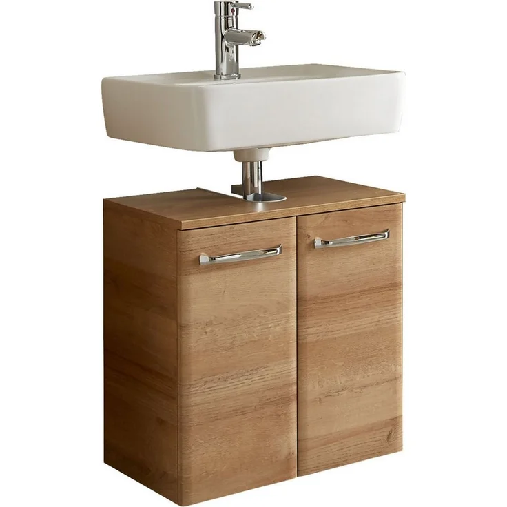 Saphir Waschbeckenunterschrank Quickset 318, mit zwei Türen, 60cm breit (1-St) – Bild 1