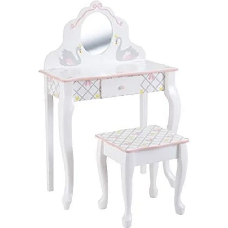 FANTASY FIELDS 'Swan Lake Ballerina' Kinderschminktisch inkl. Hocker