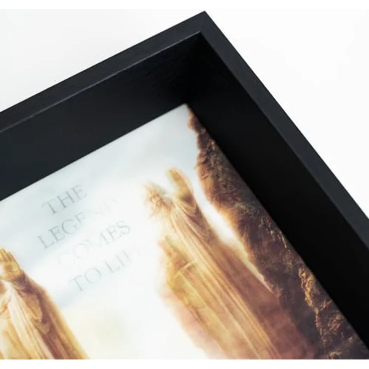 Grupo Erik Der Herr der Ringe Kunstdruck mit 3D Effekt und MDF Rahmen, 22,7 x 30 x 4,5 cm – Bild 5