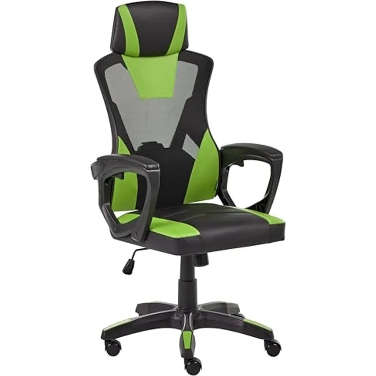 Bürostuhl IGNIS Kunstleder Limettengrün