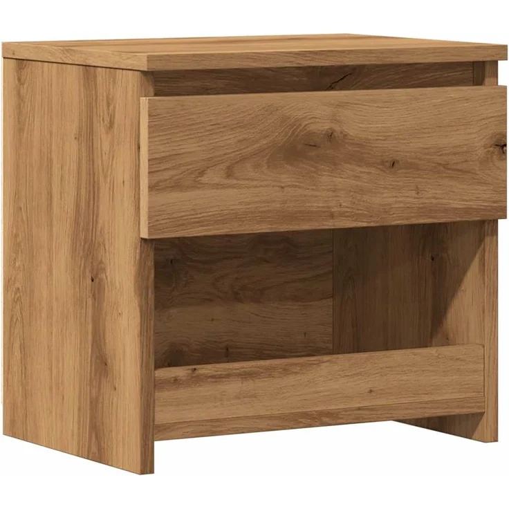 vidaXL Nachttisch Artisan-Eiche 40x30x39 cm Holzwerkstoff 856408 – Bild 1