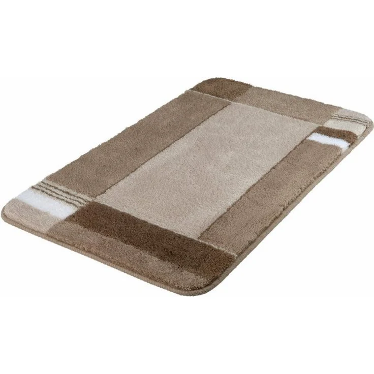 Kleine Wolke Badematte Padova, Höhe 20 mm, rutschhemmend beschichtet, fußbodenheizungsgeeignet, Kunstfaser, rechteckig, Badteppich, modernes Design, waschbar, Kundenliebling – Bild 4