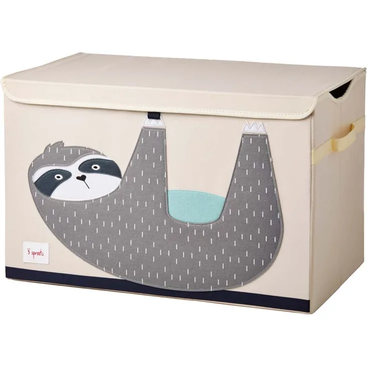 3 Sprouts Aufbewahrungskiste Faultier, beige