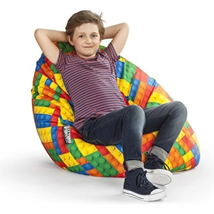 gouchee Home s3073198 Bricks Sitzsack, Large, Multicolor – Bild 4