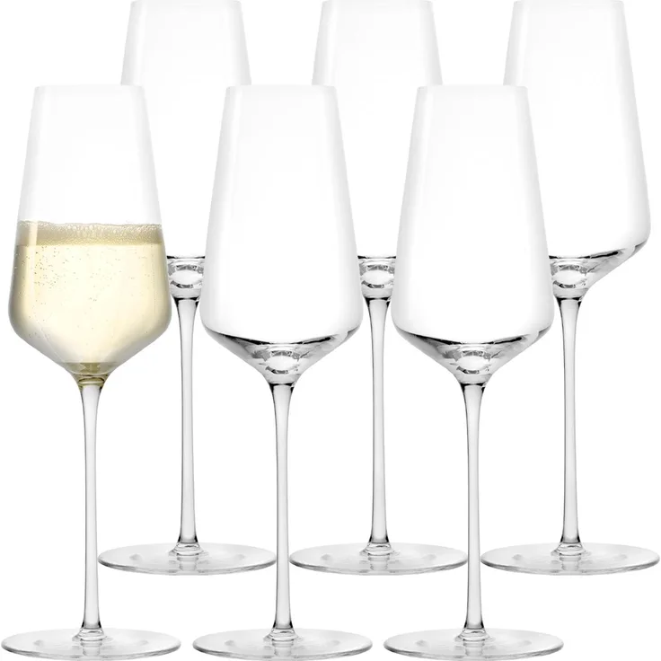Stölzle Lausitz STARLIGHT Champagnerkelch 290 ml 6er Set