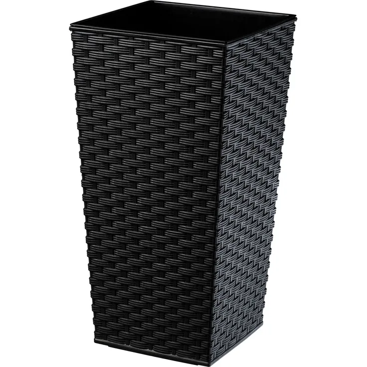 KADAX Blumentopfeinsatz 24x47cm hoch Schwarz