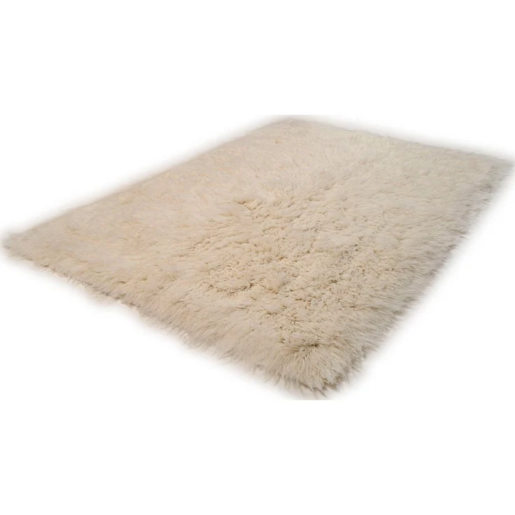 THEKO Wollteppich Flokati XXL, rechteckig, Höhe: 100 mm, original griechischer Flokati, Hochflor, Uni-Farben, reine Wolle – Bild 1