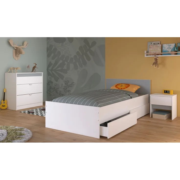 Parisot Kinderzimmer und Jugendzimmer Pirouette in weiß Set 3-tlg.
