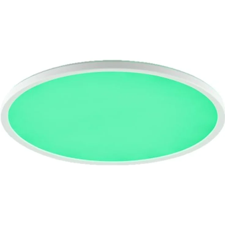 Brilliant LED Panel Lumaro rund Ø 42 cm dimmbare Deckenleuchte mit Fernbedienung 3000 Lumen, 4000K neutralweiß ICRGB Farbwechsel & Memory- Funktion für Wohn- & Arbeitsbereiche – Bild 10