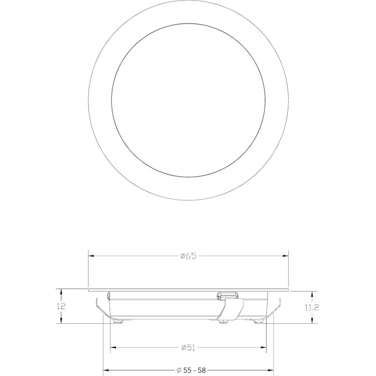 SO-TECH® LED Unterbauleuchte LED Möbeleinbauleuchte GIULIA 3W / 12V, warmweiß / neutralweiß / kaltweiß miniAMP – Bild 7
