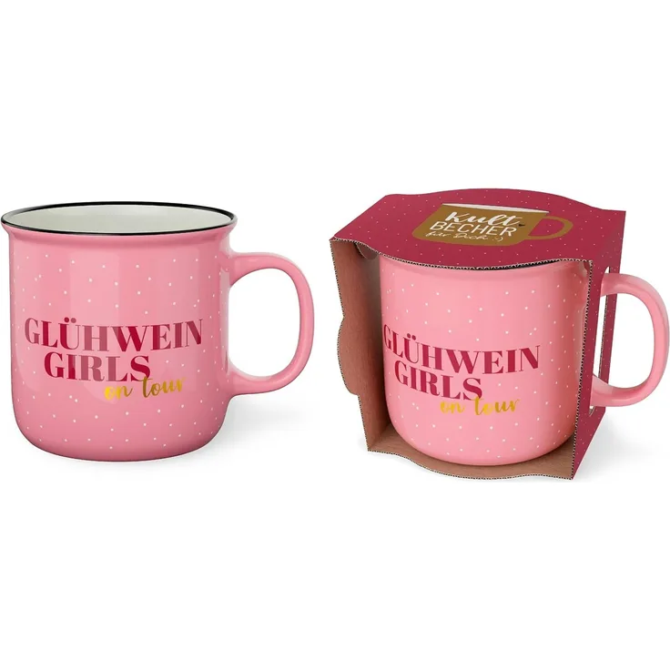 Kult-Becher Kaffeetasse Tasse 0,25l Geschenk Weihnachten la vida Girls 9041371