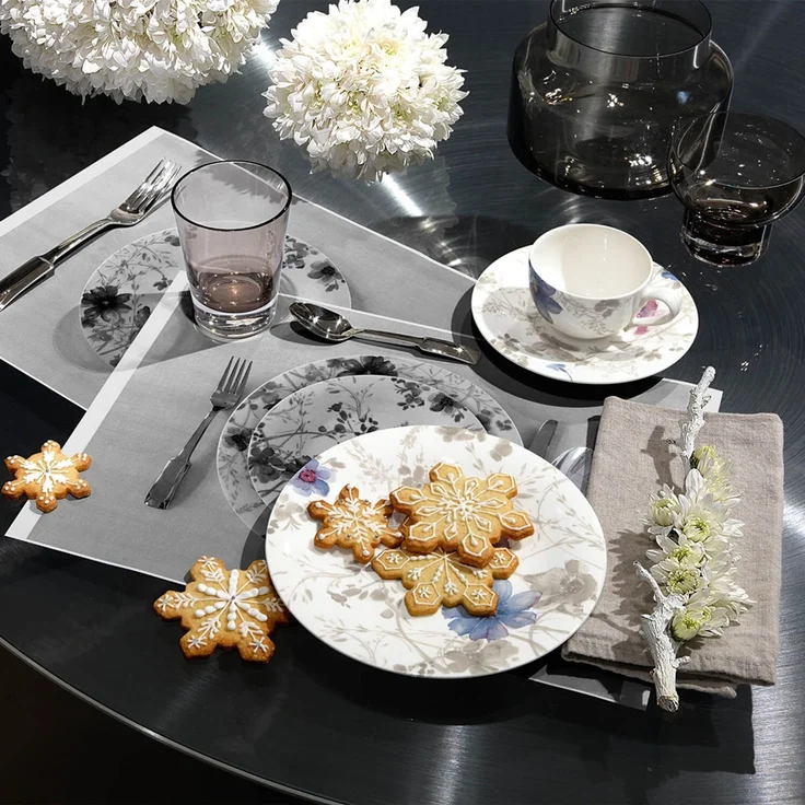 Villeroy & Boch Mariefleur Gris Basic Frühstücksteller ø 21,5 cm 6er Set – Bild 3