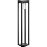 Eglo 900805 Solarleuchte Wegeleuchte MARTANO Alu schwarz LED 3,7W 4000K IP44 L:15cm B:15cm H:80cm mit Sensor