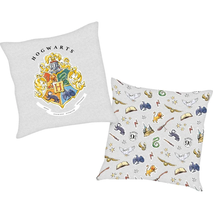 Harry Potter Dekokissen Harry Potter, mit tollem Hogwarts Motiv – Bild 1