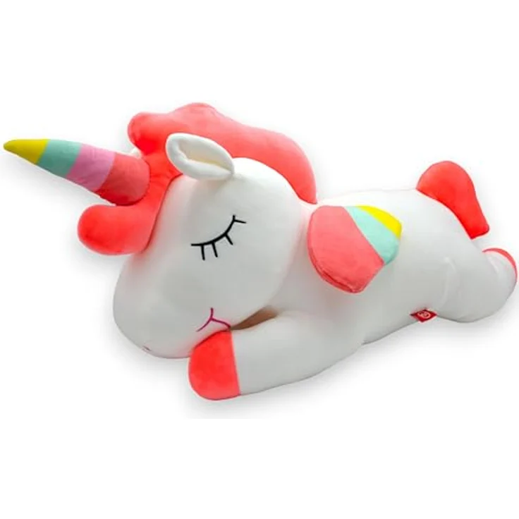 UNUS HOME Seitenschläferkissen Einhorn Kissen, 55cm, Lagerungskissen Stillkissen Kissen für Kinder Dekoration extrem weich – Bild 2