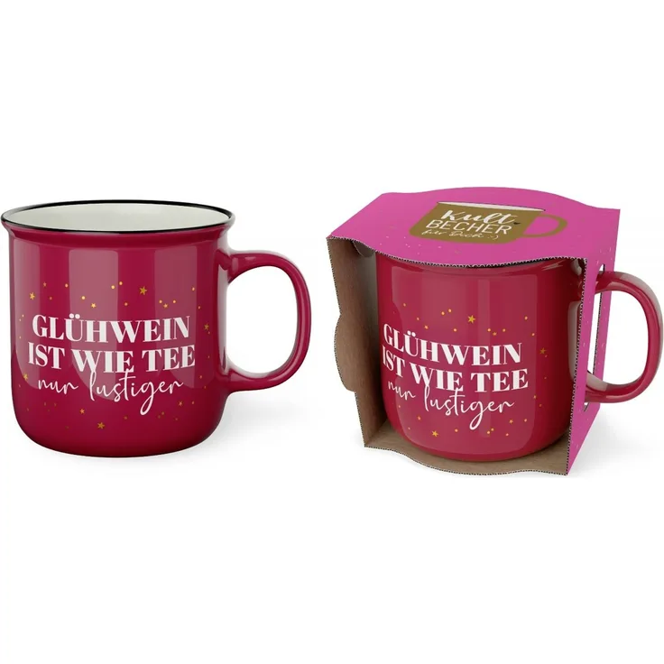 Kult-Becher Kaffeetasse Tasse 0,25l Geschenk Weihnachten la vida Tee 9041341