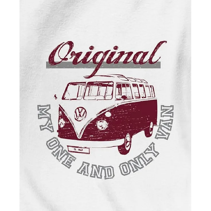 Wohndecke VW Volkswagen Decke Bulli T1 My One and Only 130x170 cm Kuscheldecke, BERONAGE, passend zur Bettwäsche, ideal für Sofa, Couch, Bett, Auto