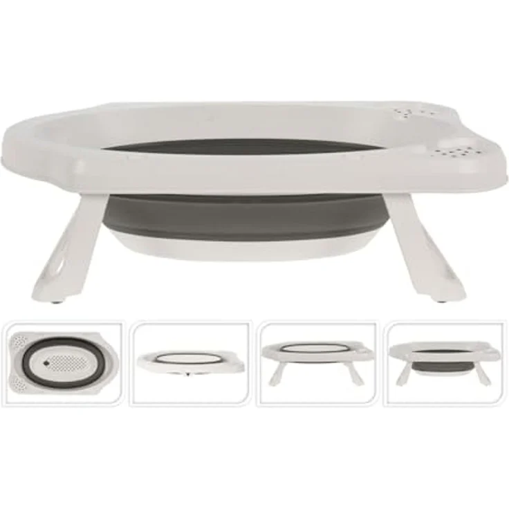 HTI-Living modernes Design Babybadewanne Kunststoff faltbar – Bild 2