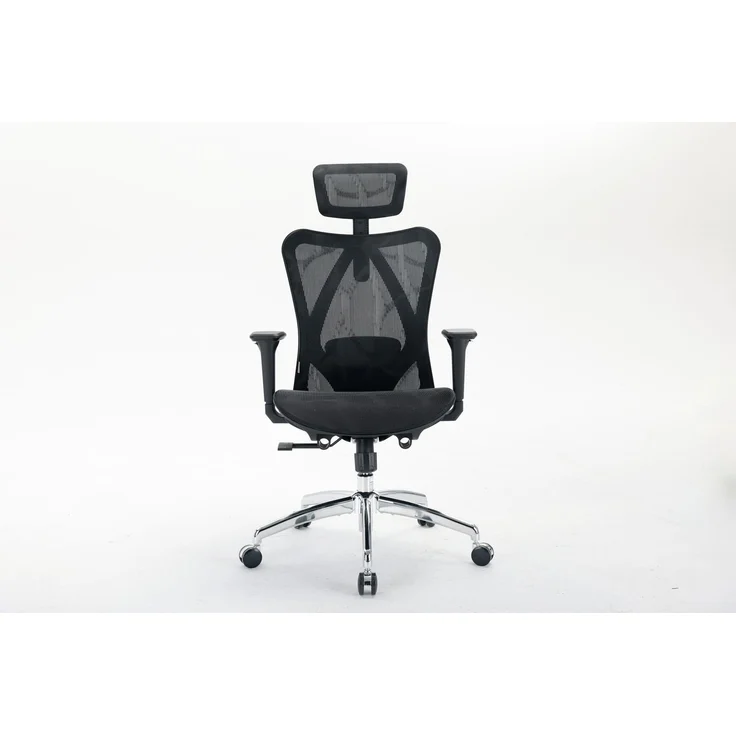 Sihoo Ergonomischer Stuhl M57, 126 x 75 cm, in Schwarz – Bild 1