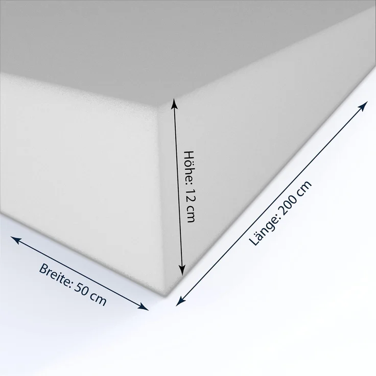 RP25040 - 50 x 200 x 12 cm -glatt – Bild 2