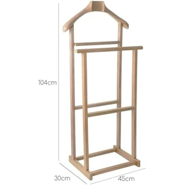 Aranaz Herrendiener, Kiefernholz, 45 x 30 x 104 cm – Bild 2