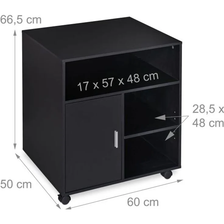 Rollcontainer in Schwarz 10032204 – Bild 4