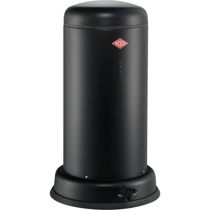 WESCO 'Baseboy 20' Abfalleimer mit 20 Liter Abfallvolumen und Fußtritt, MANDEL, 63,5 x 36,2 x 36,2 cm – Bild 4