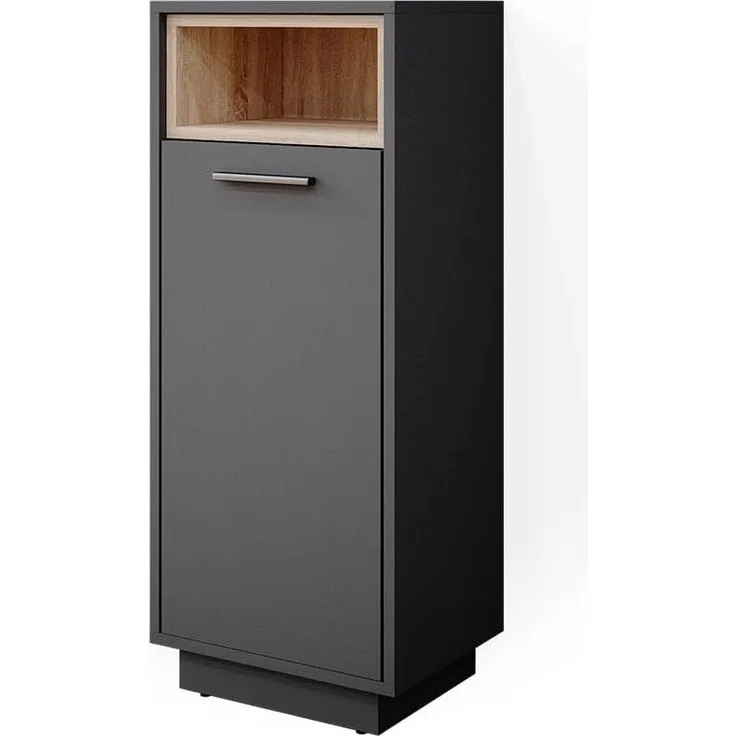 Vicco 'Beatrice' Midischrank, Spanplatte, 38 x 93 x 30 cm, Anthrazit