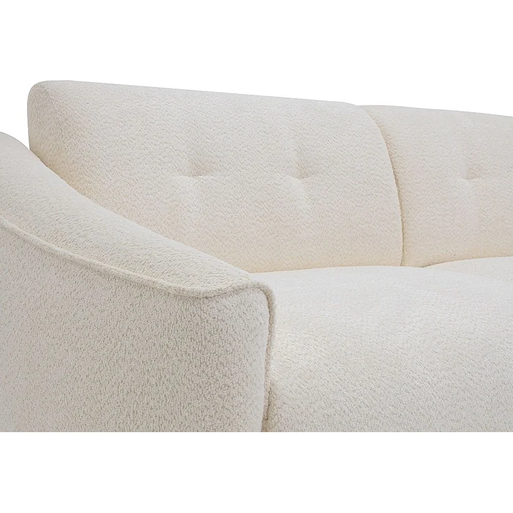 Vente-unique - ASUFA - Schlafsofa - Plastik - Kunststoff (PVC) - Weiß - 228 x 100 x 80 cm – Bild 8