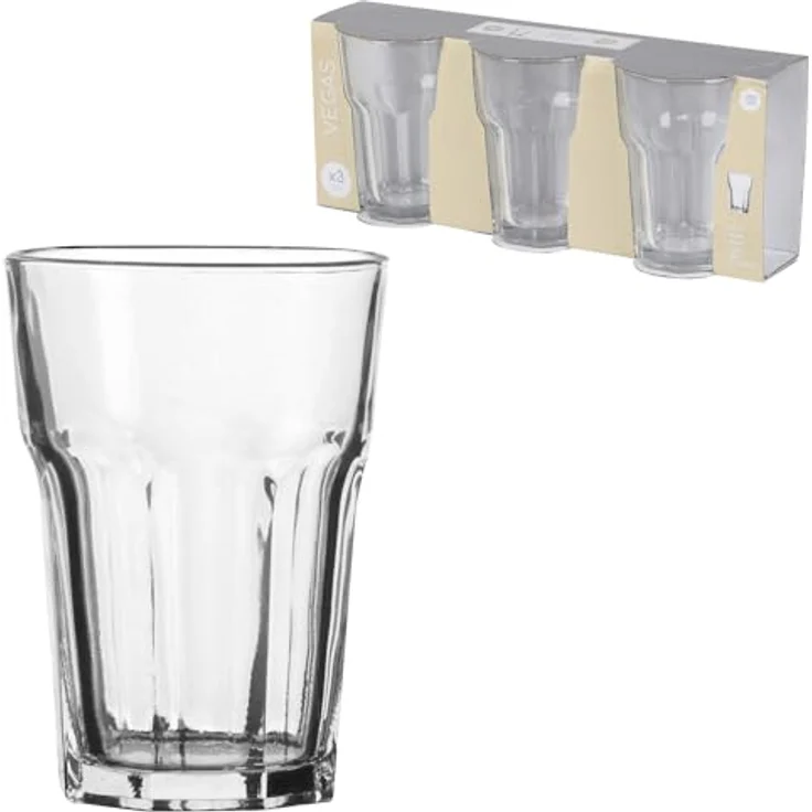 Annastore Longdrinkglas 6 Stück Trinkgläser Wassergläser Saftgläser Limogläser Whiskeygläser, Spülmaschinenfest – Bild 2