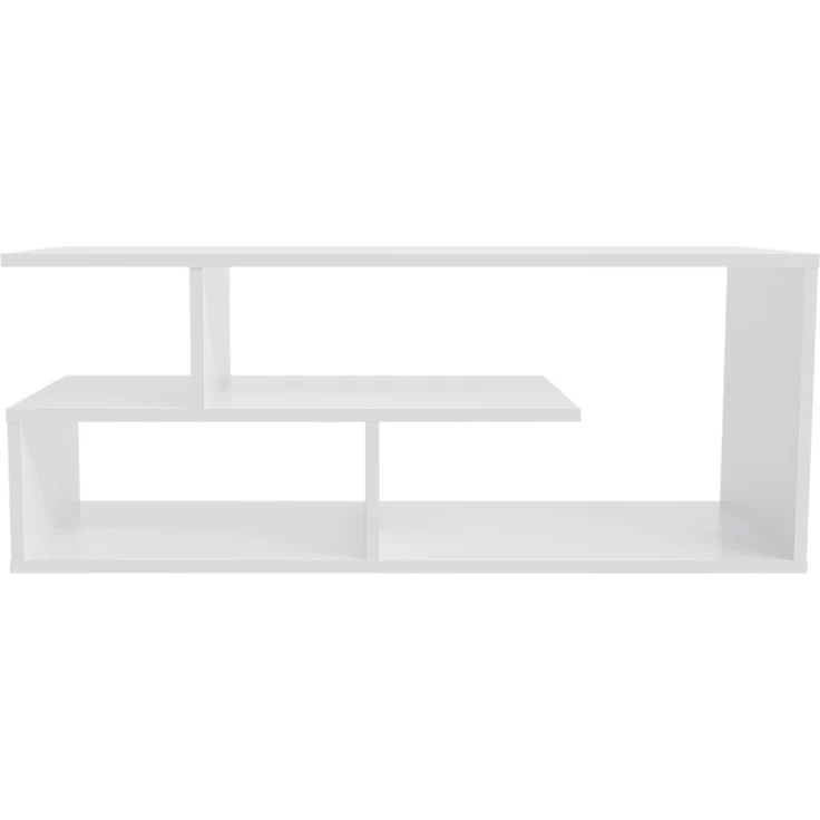 Shefa TV-Lowboard Eden 100 Weiß - Modernes TV-Regal 100cm Breite – Bild 2