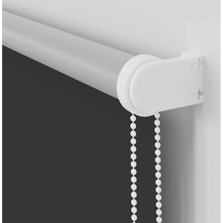 vidaXL Verdunkelungsrollo Schwarz 155x130 cm Stoffbreite 151,6 cm 4010853 – Bild 10