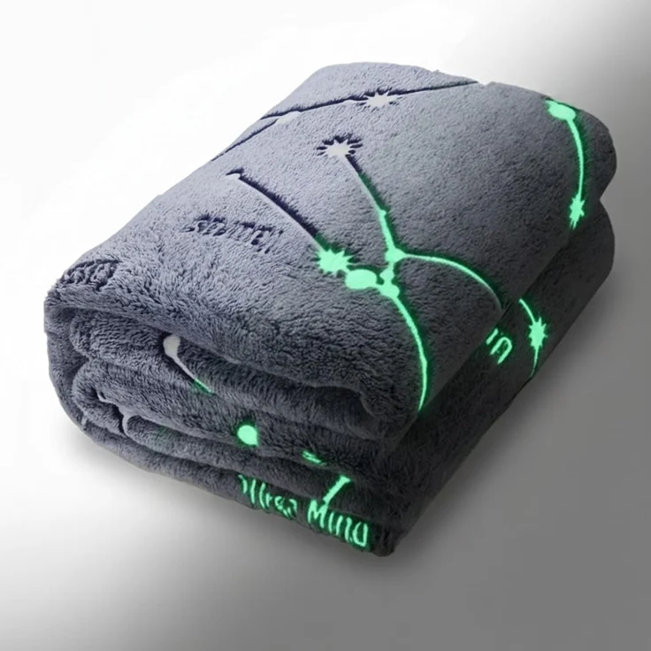 KANGURU Sternbild Glow-in-Dark Plaid – Bild 14
