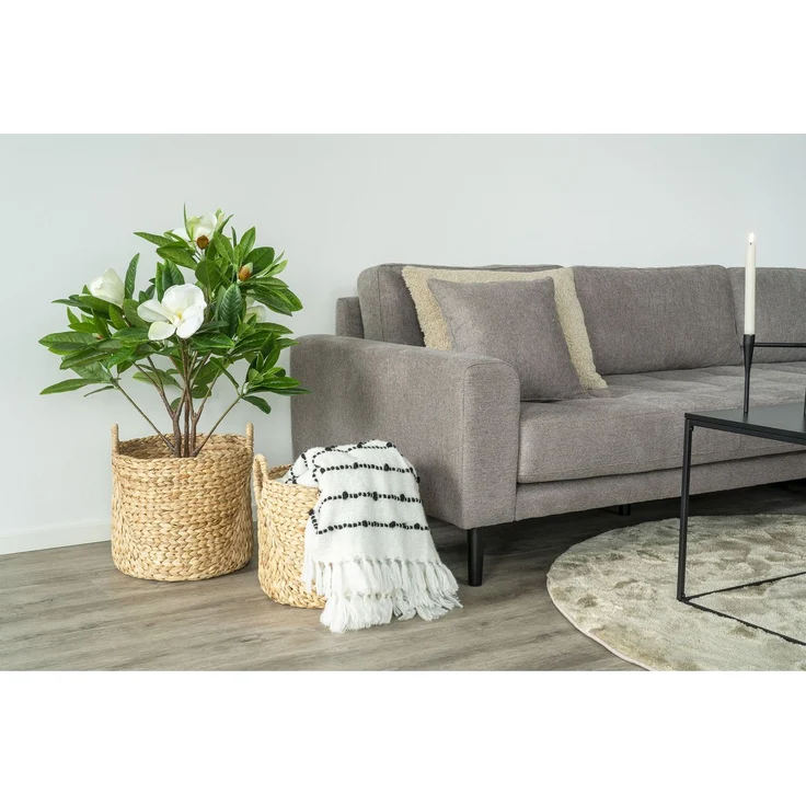House Nordic Körbe, Wasserhyazinthe, natur, 2er-Set – Bild 4