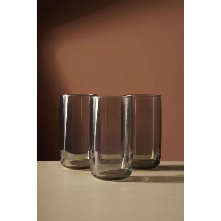 Hermia Concept 'F10000061' Gläser-Set (6-teilig), Grau, 7 x 7 x 12,9 cm, 365 ml – Bild 3