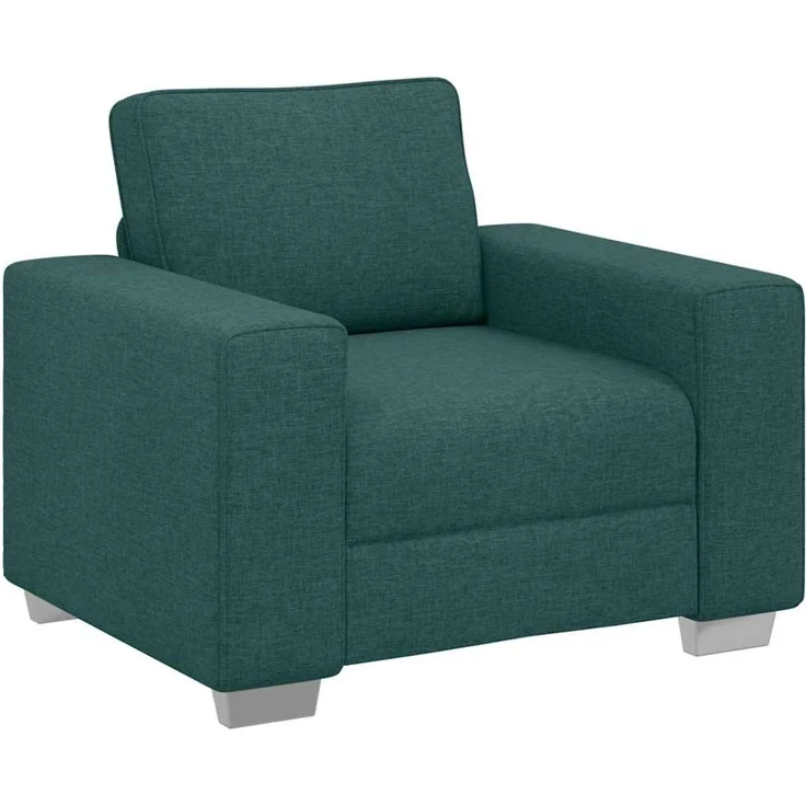 vidaXL Sofa-Sessel Dunkelgrün 100 cm Stoff 4105212 – Bild 2