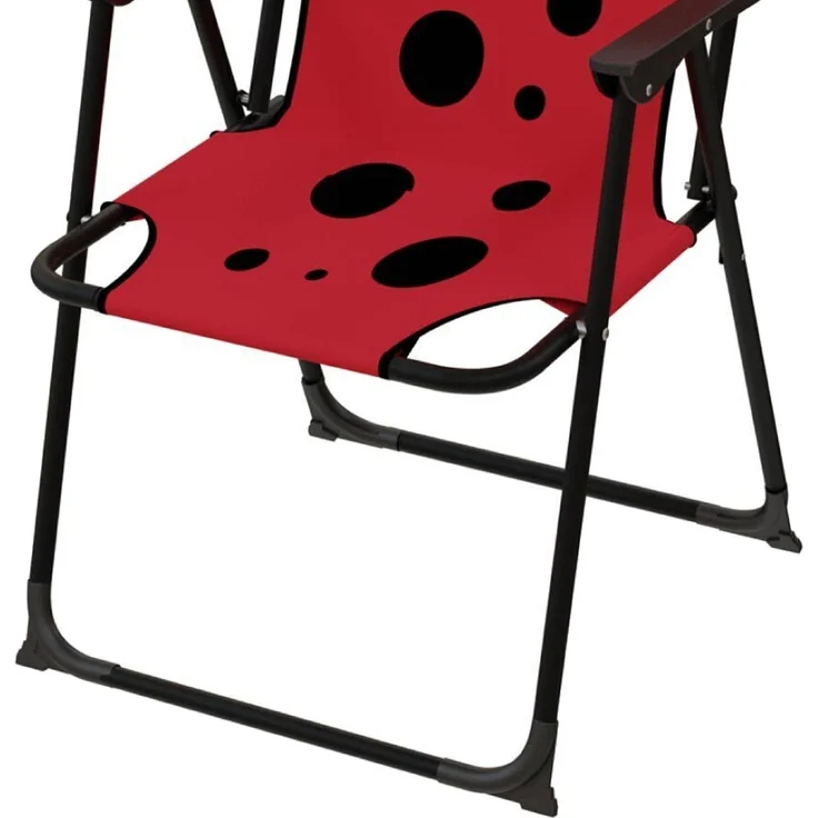 4tlg Kinder Campingmöbel Set 2 x Campingstuhl + Tisch + Sonnenschirm – Bild 7