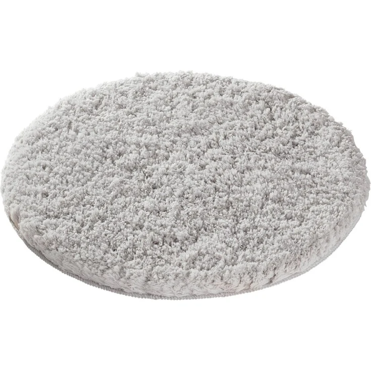 OTTO home Badematte Micro exclusiv, Badvorleger, Badezimmer Teppich, Höhe 55 mm, rutschhemmend beschichtet, fußbodenheizungsgeeignet, schnell trocknend, strapazierfähig, Polyester, rund, Badteppich, Badematten auch als 3 teiliges Set & rund erhältlich – Bild 1