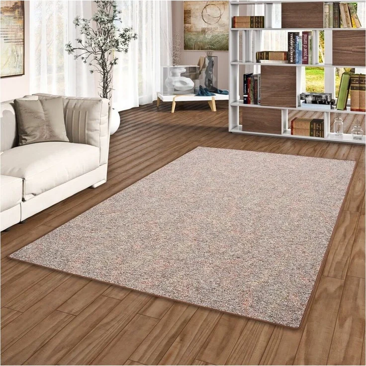 Snapstyle Veloursteppich Schlingenteppich Memory Meliert, Eckig, Höhe: 8 mm – Bild 5