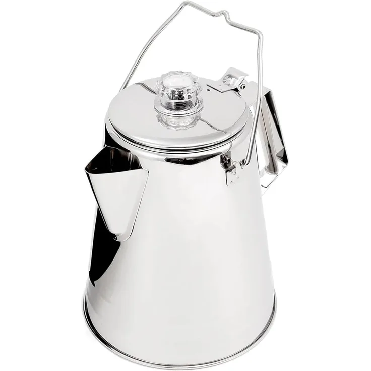 GSI Outdoors czajnik Gletscher Edelstahl 8 Tasse perc (65008)