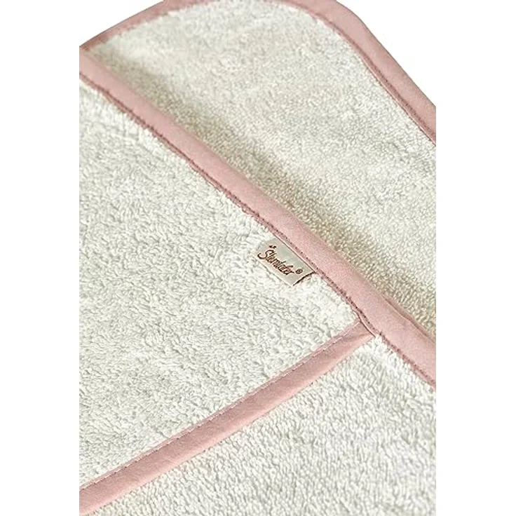 Sterntaler Kapuzen Badetuch 100x100 cm Esel Emmi Girl Herz flora rose – Bild 5