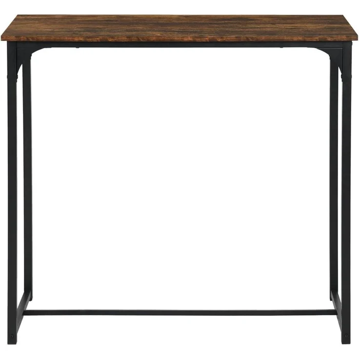 Bartisch 100x50x90cm Barhocker 4er Set Industriestil Küche Braun – Bild 8
