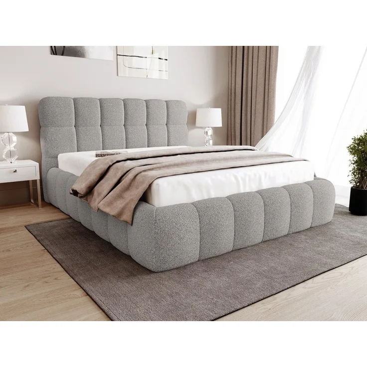 Beautysofa Polsterbett CLEO mit Bettkasten und Rahmen, mit oder ohne Matratze