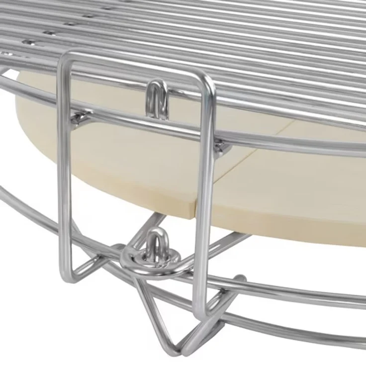 BBQ-Toro Grillerweiterung Kochsystem für Kamado, Edelstahl Smokersystem mit 3 Ebenen, Ø 52 cm – Bild 7