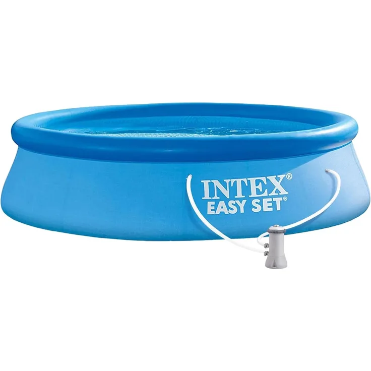 INTEX Swimming Pool Easy Set 28132GN - Pool, Filterpumpe und Filtereinsatz 366x76 cm