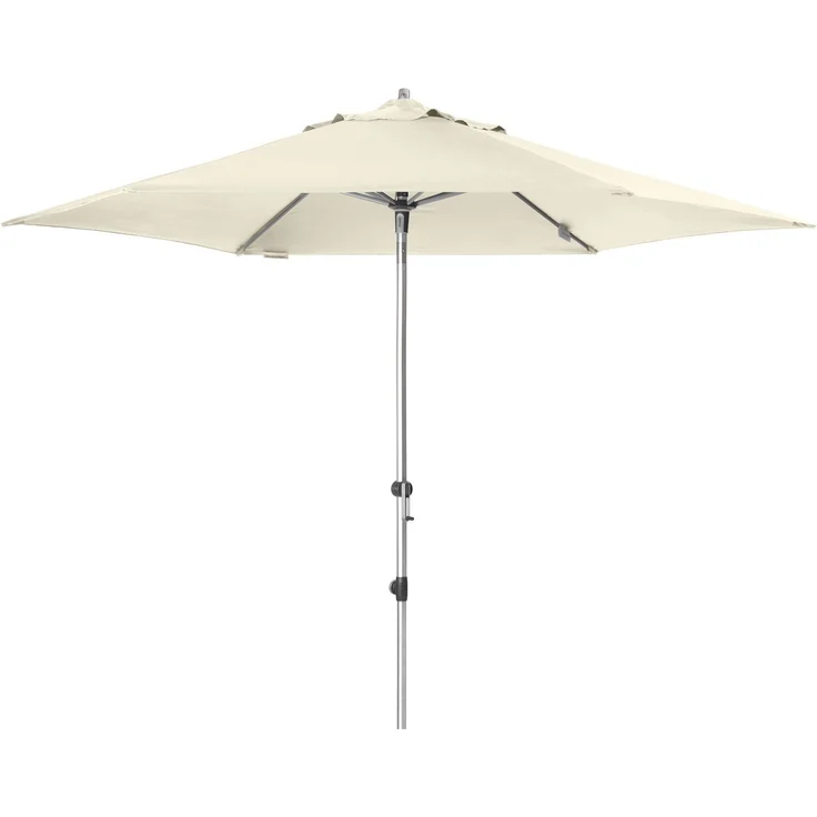 Doppler 'Expert 320 Auto Tilt' Sonnenschirm mit Kurbel, Alugestell / Polyester beige, Ø 320 cm – Bild 1