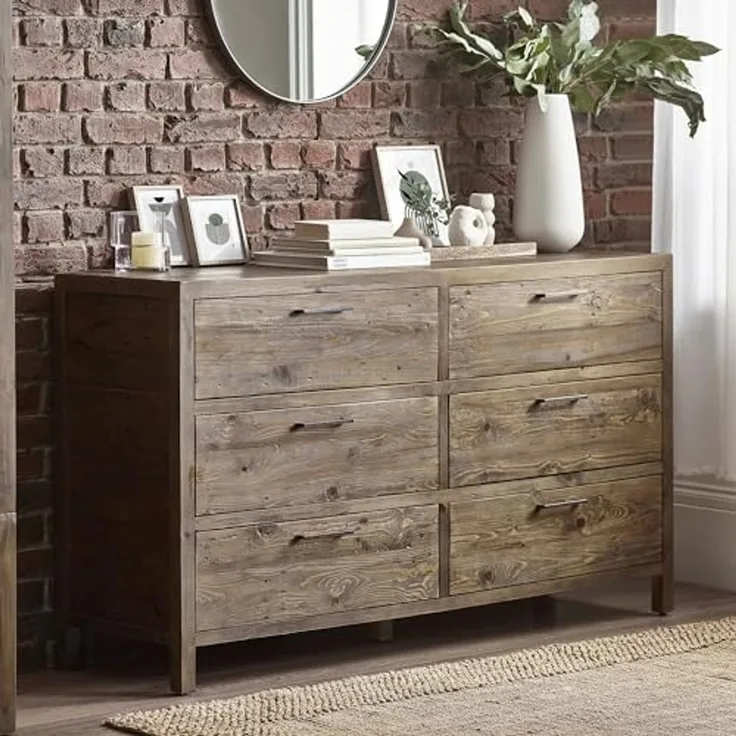 Julian Bowen Kommode, Cashew, 90 x 160 x 45