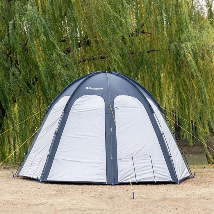 Steinbach Whirlpooldach 360 x 332 x 220 cm | für Whirlpools bis ca. Ø 239 x 71 cm – Bild 3