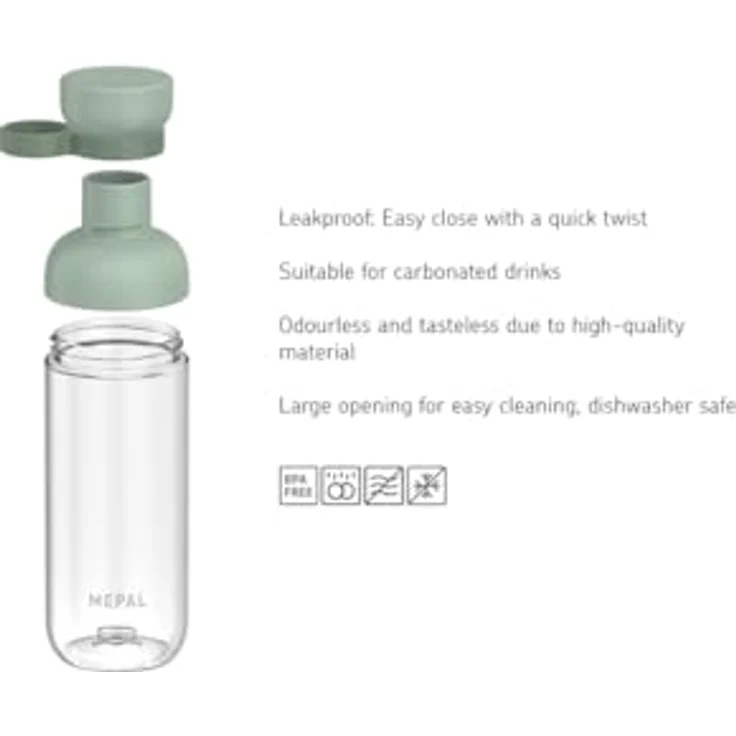Mepal VITA Trinkflasche 700 ml Nordic Blue – Bild 3